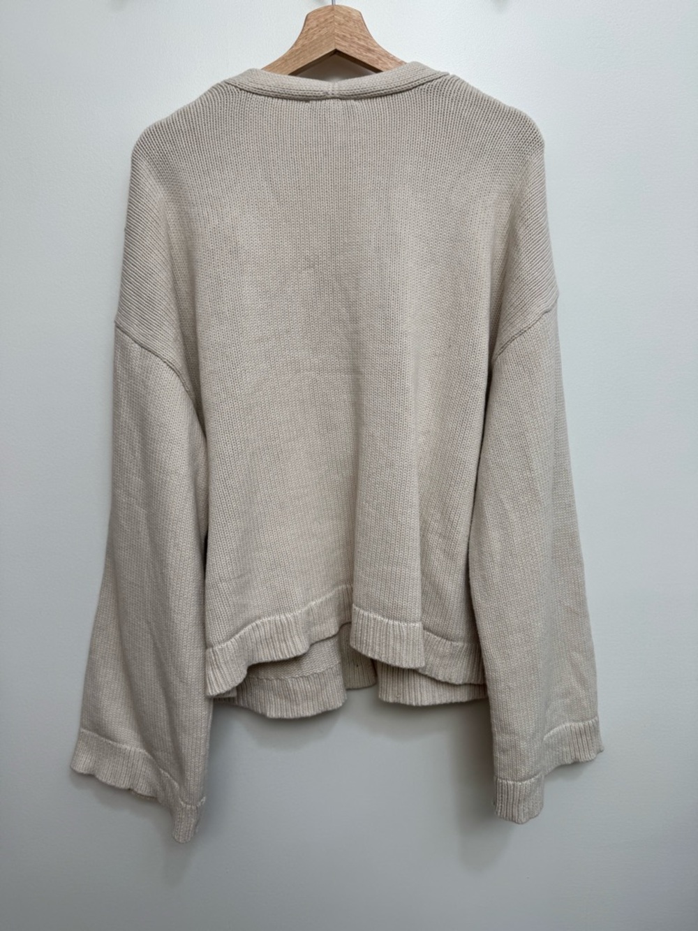 Gap Pocket Button Front Wide Sleeve Cardigan Women’s XXL Cotton Layer - Picture 7 of 13